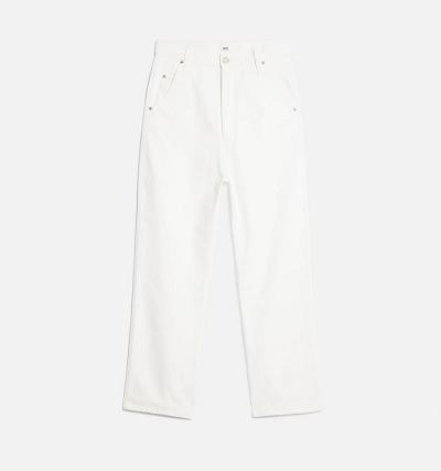 Ami Paris Alex Fit Denim White | ami_US417