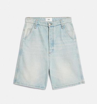 Ami Paris Alex Fit denim Denim Light Blue | ami_US453