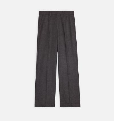 Ami Paris Large Fit Pants Dark Grey | ami_US541