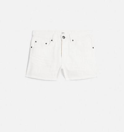 Ami Paris Straight Fit Denim White | ami_US472