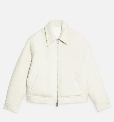 Ami Paris Zipped Jackets White | ami_US205