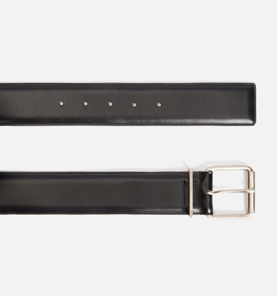 Ami Paris 35 Mm Belts Black | ami_US179