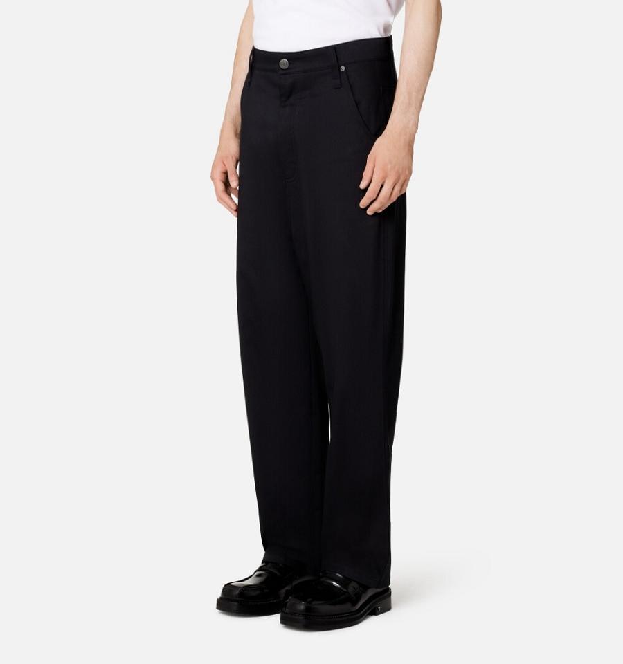 Ami Paris Alex Fit Pants Black | ami_US170