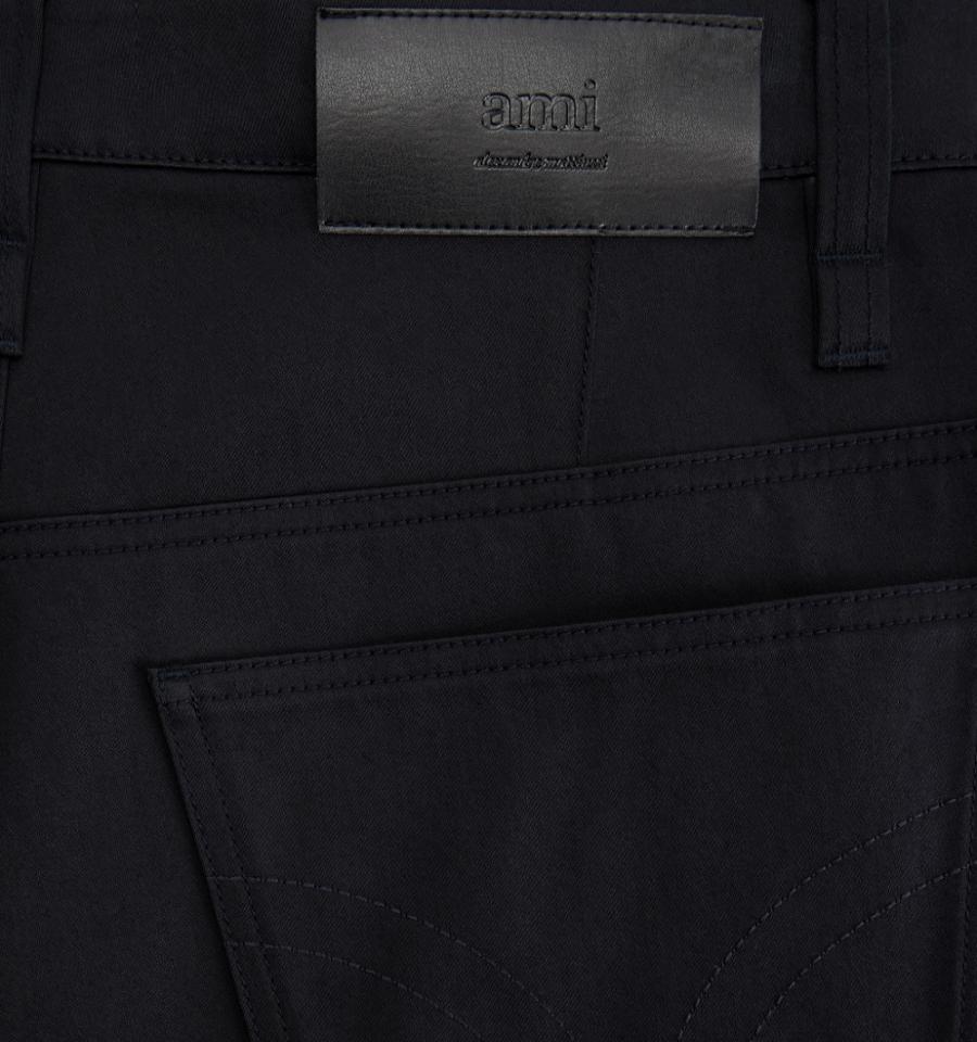 Ami Paris Alex Fit Pants Black | ami_US170