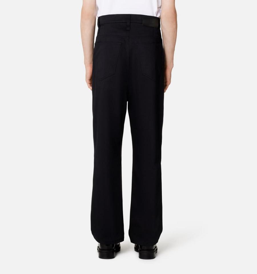 Ami Paris Alex Fit Pants Black | ami_US170