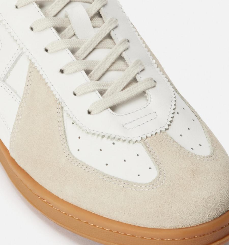 Ami Paris Ami Tennis Sneakers Beige | ami_US352