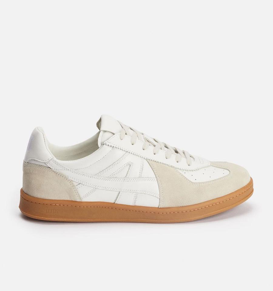 Ami Paris Ami Tennis Sneakers Beige | ami_US627