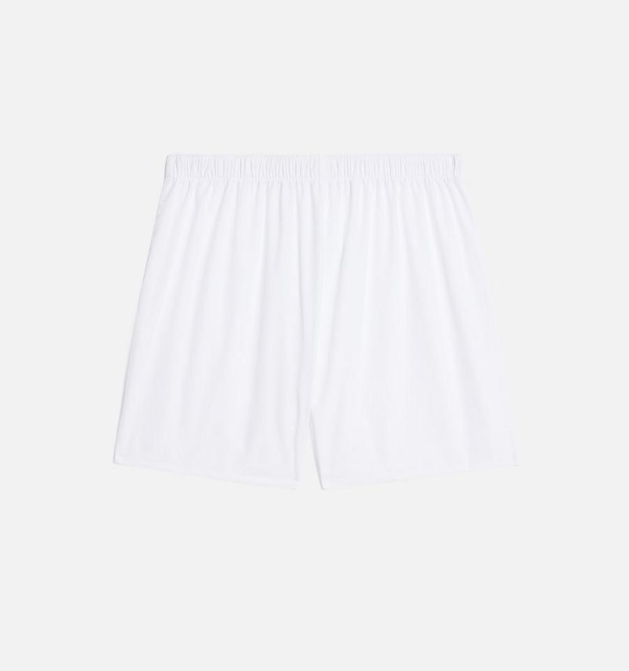 Ami Paris Ami de Coeur Boxer Underwear White / Red | ami_US607