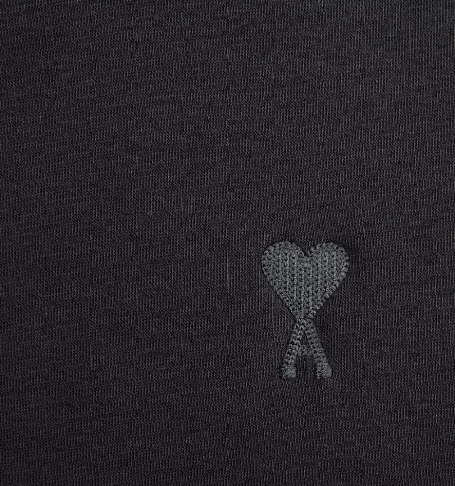 Ami Paris Ami de Coeur Hoodies Grey | ami_US113