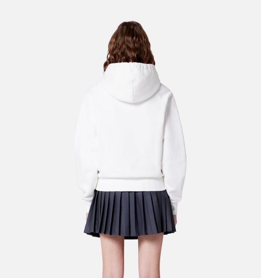 Ami Paris Ami de Coeur Hoodies White | ami_US132