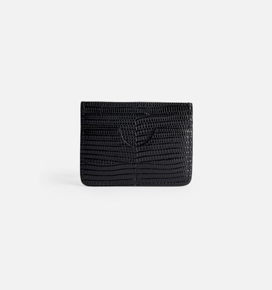 Ami Paris Card Holder Card Case Black | ami_US206