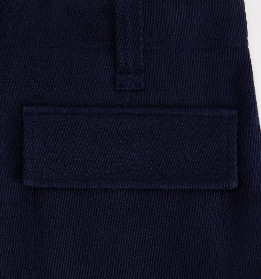 Ami Paris Cargo Cargo Pants Navy | ami_US584