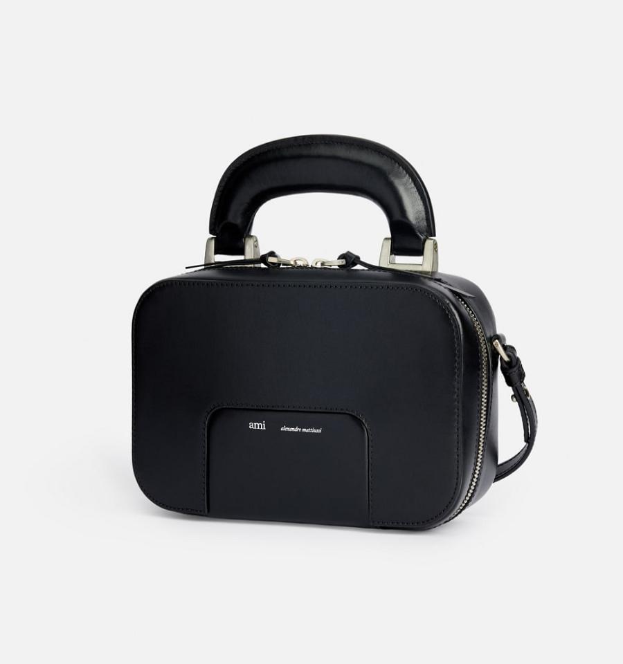 Ami Paris Case Bags Black | ami_US145