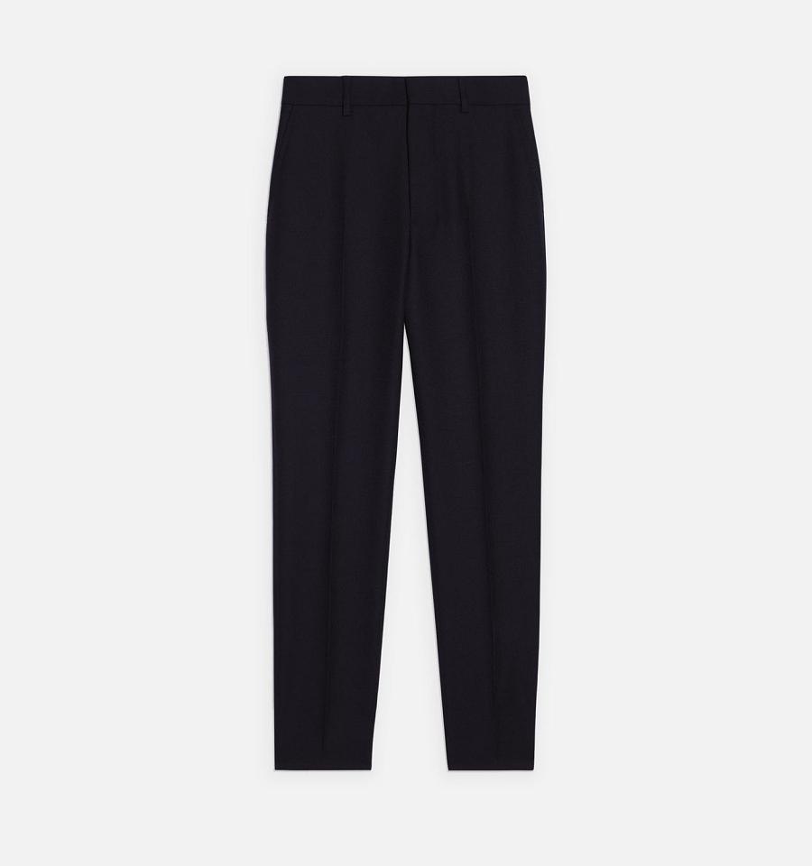 Ami Paris Cigarette Fit Pants Black | ami_US446