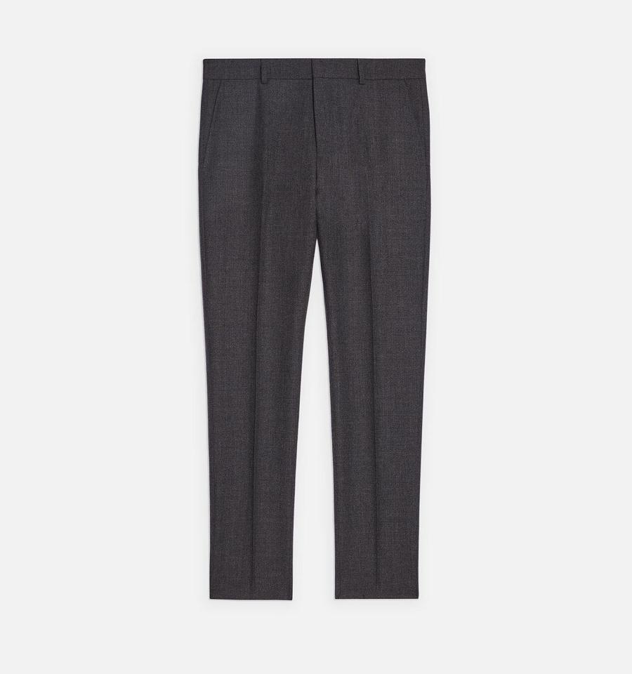 Ami Paris Cigarette Fit Pants Dark Grey | ami_US597