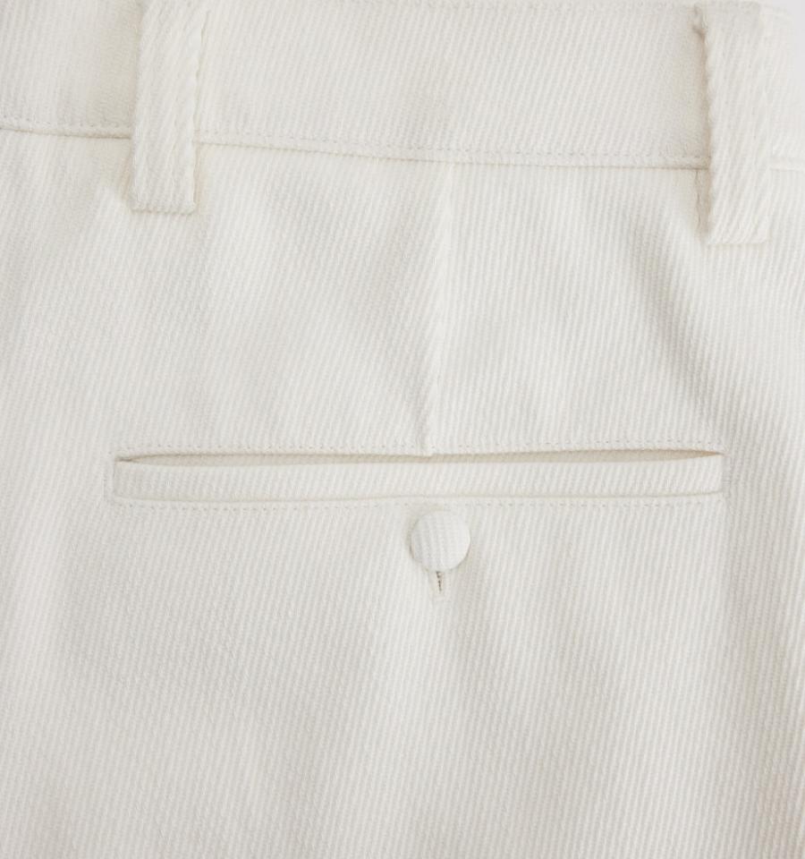 Ami Paris Large Fit Pants White | ami_US378