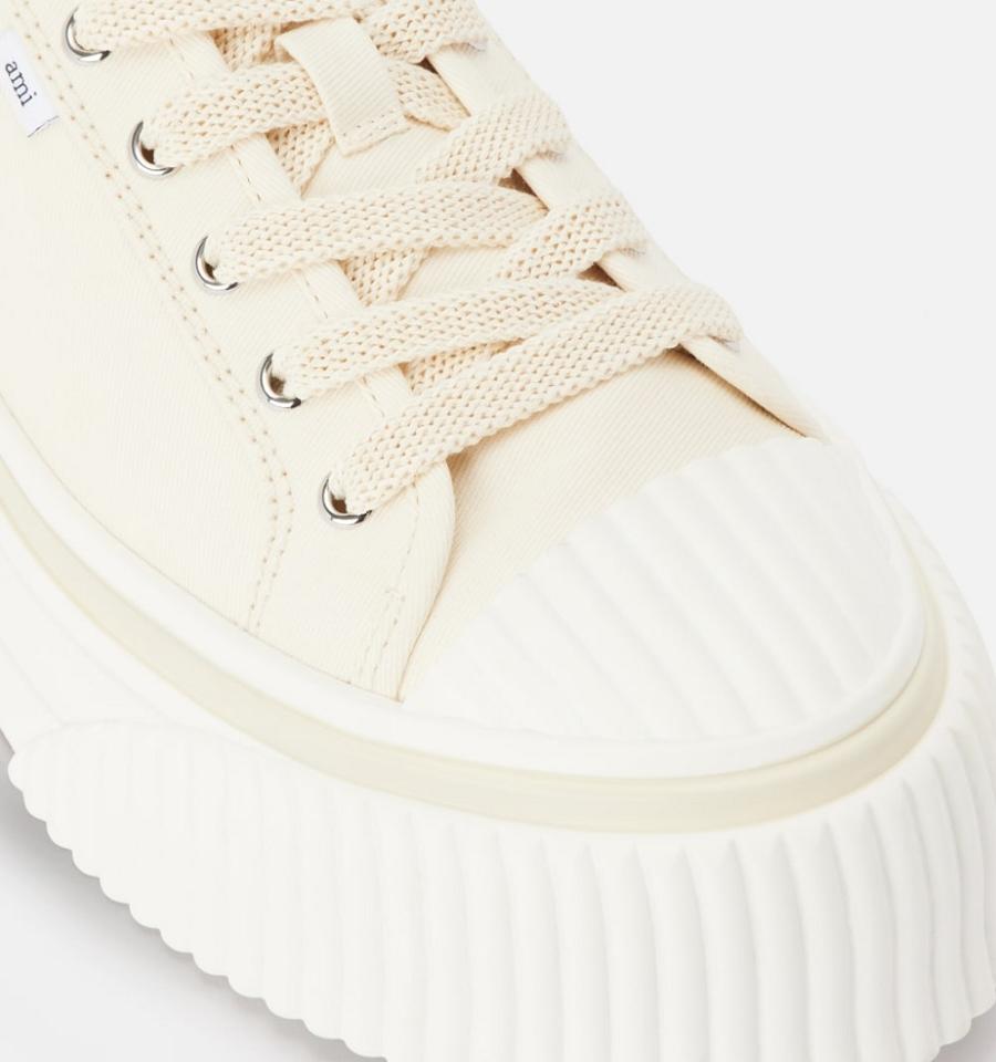 Ami Paris Low Top Ami 1980 Sneakers Beige | ami_US420