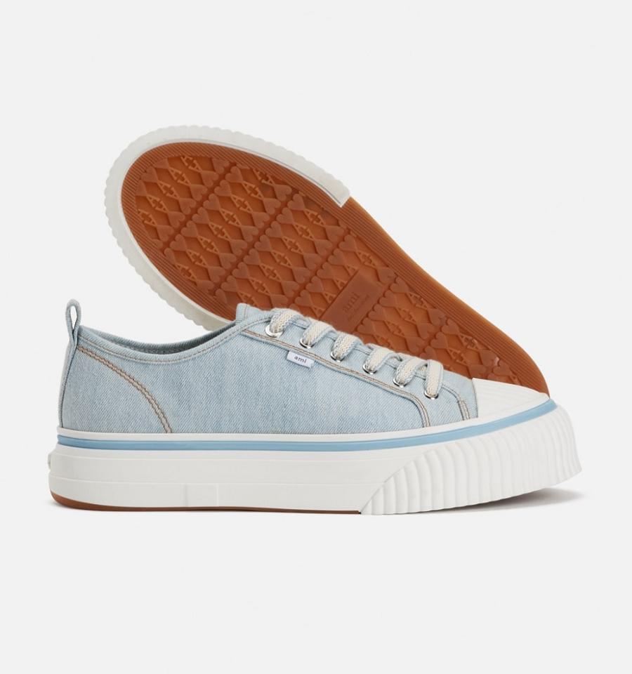 Ami Paris Low Top Ami 1980 Sneakers Blue | ami_US230