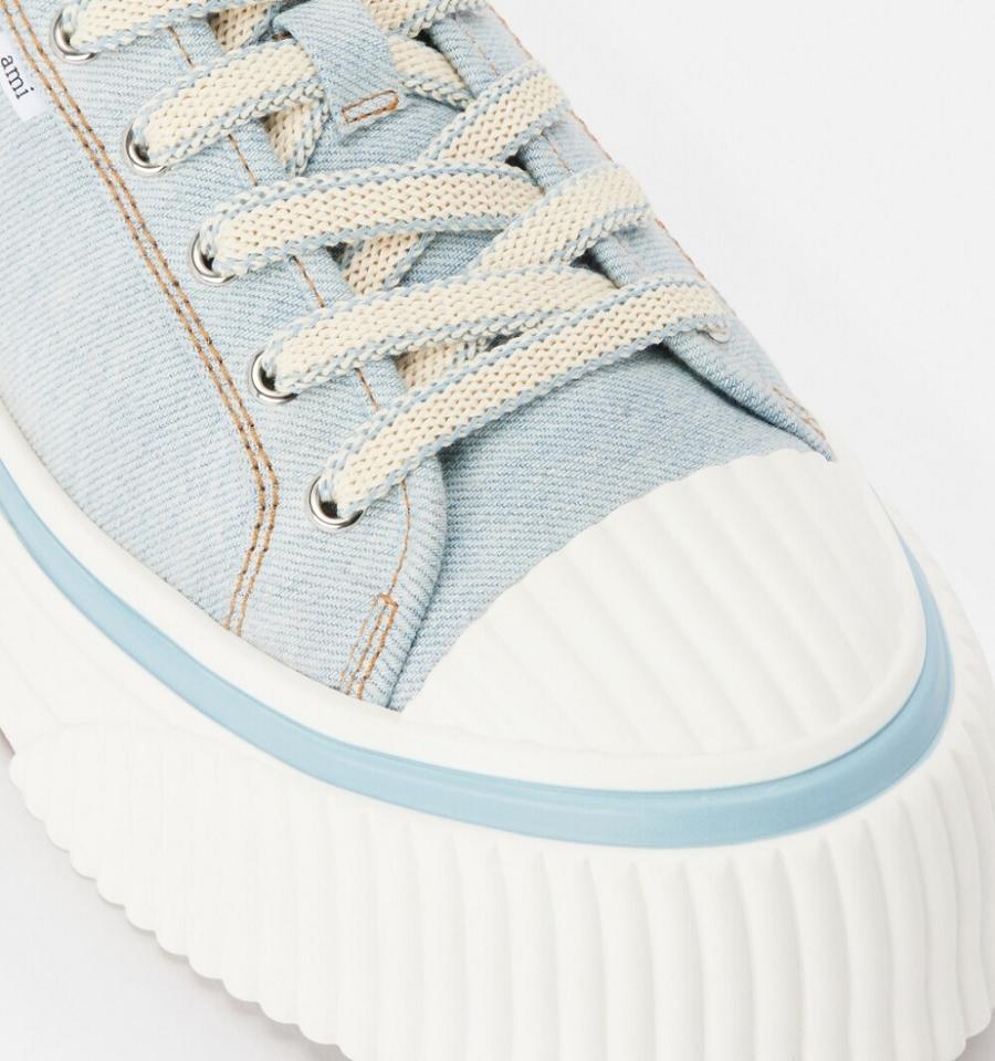 Ami Paris Low Top Ami 1980 Sneakers Blue | ami_US230