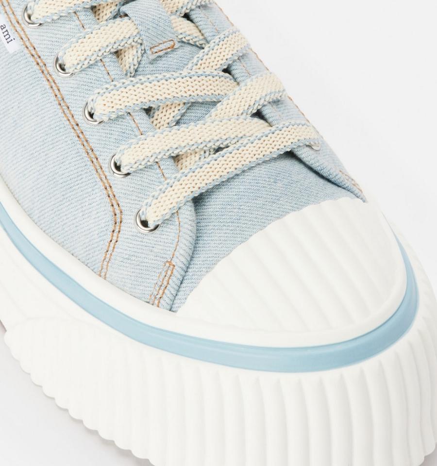 Ami Paris Low Top Ami 1980 Sneakers Blue | ami_US356