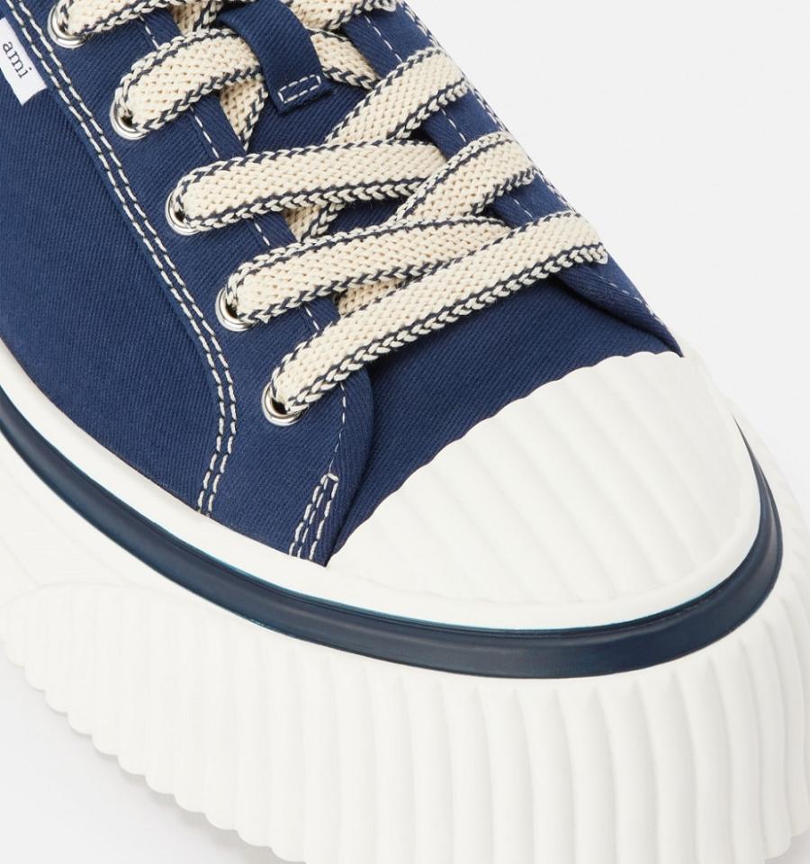 Ami Paris Low Top Ami 1980 Sneakers Navy | ami_US307