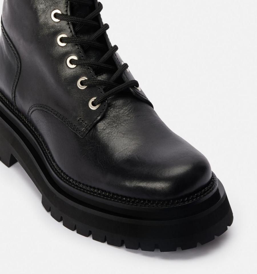 Ami Paris Mid Height Boots Black | ami_US525