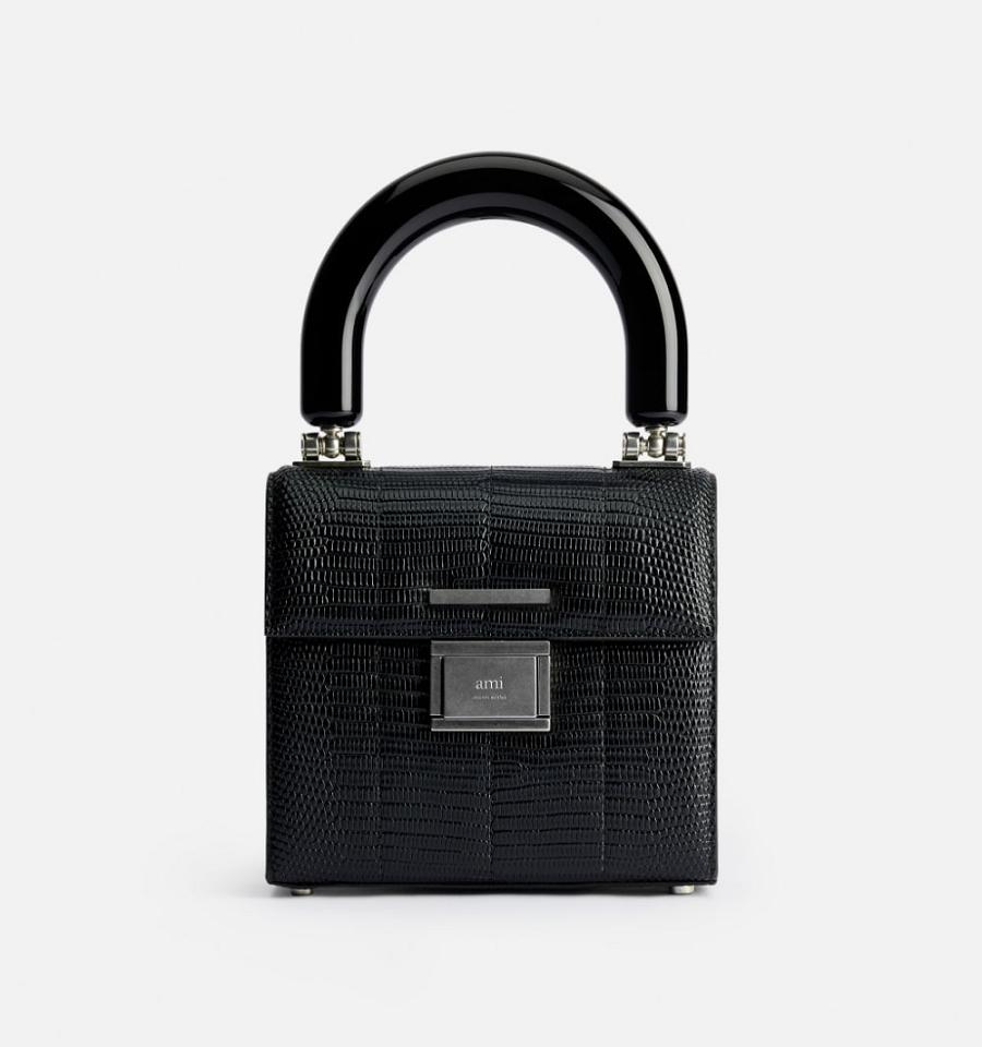 Ami Paris Mini Deja Vu Bags Black | ami_US460