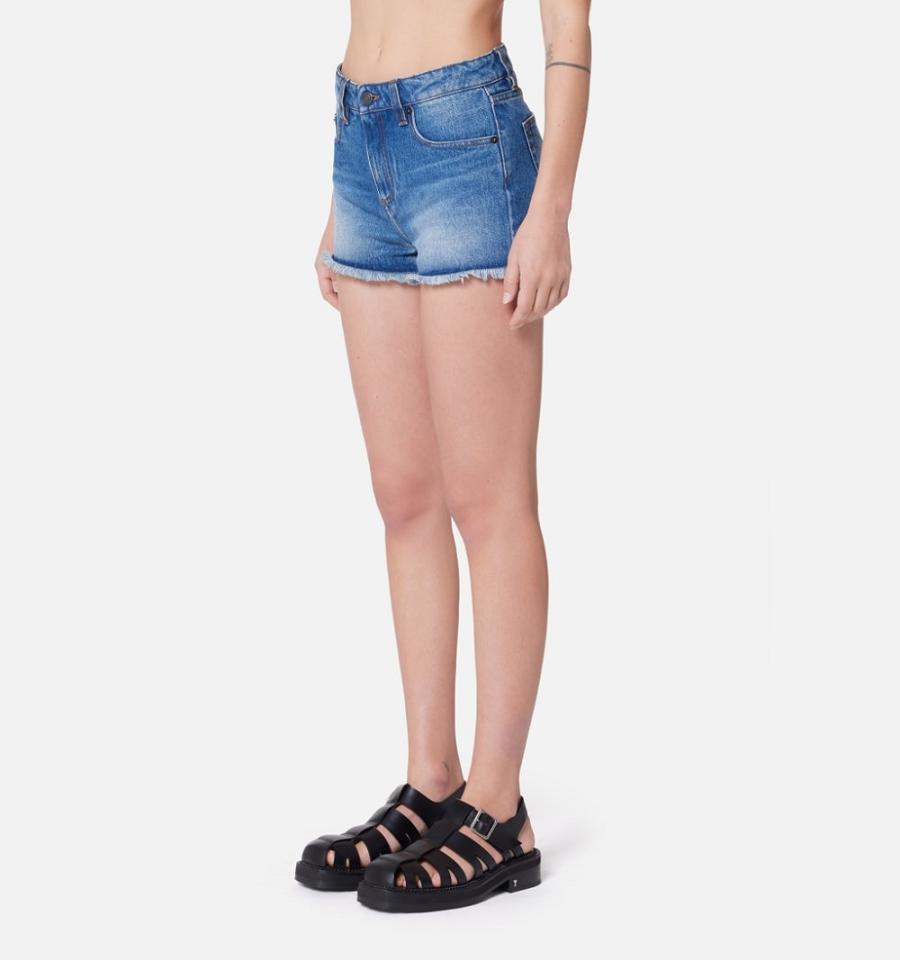 Ami Paris Mini Denim Blue | ami_US388