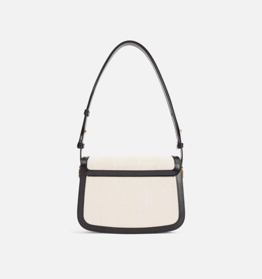 Ami Paris Paris Bags Beige / Black | ami_US107