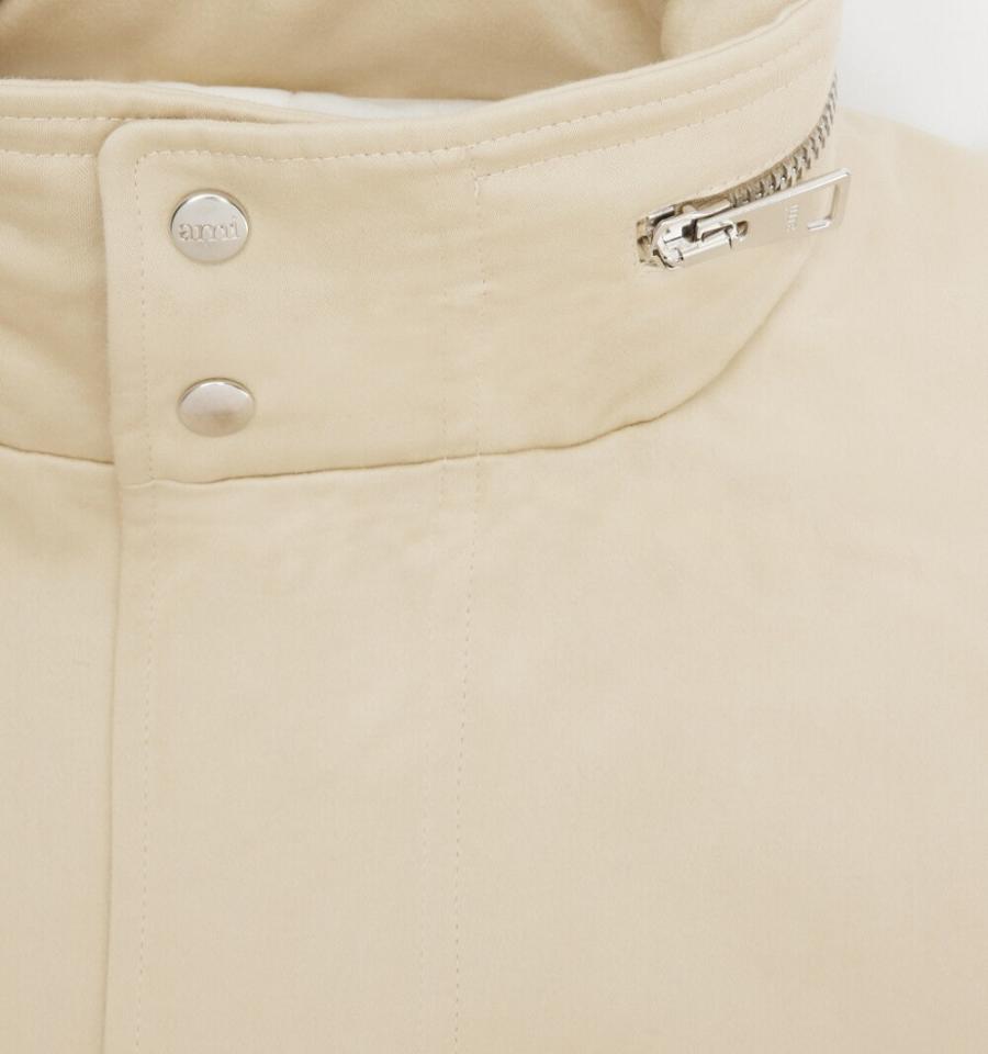 Ami Paris Patched Pockets Jackets Beige | ami_US510