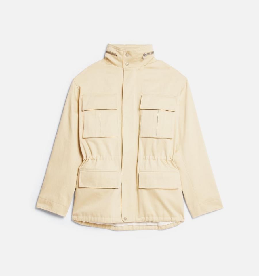 Ami Paris Patched Pockets Jackets Beige | ami_US510