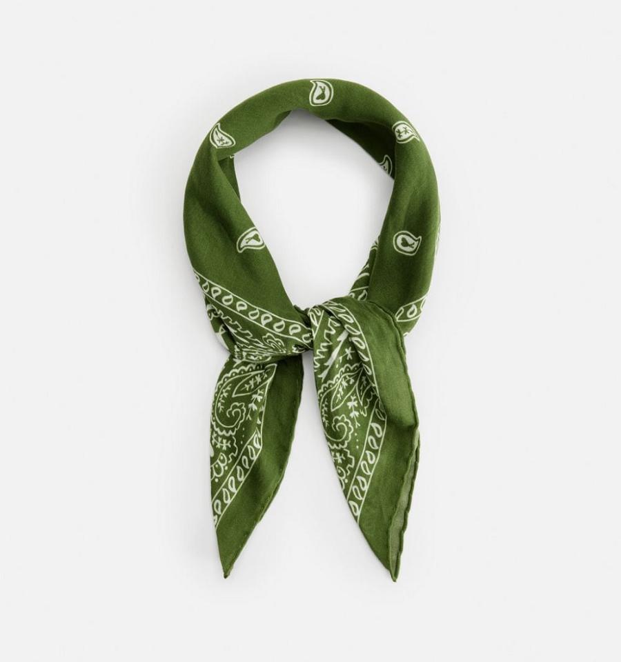 Ami Paris Scarves Green | ami_US503