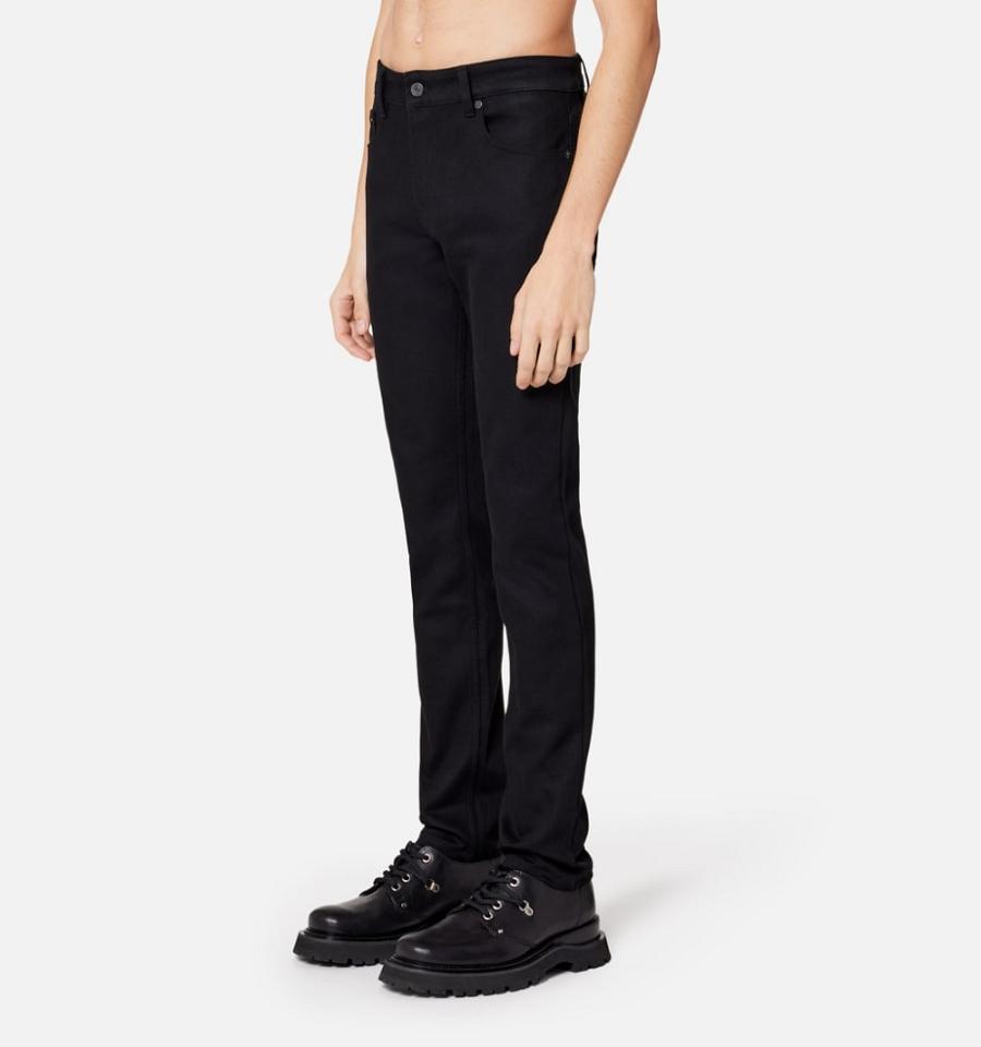 Ami Paris Slim Fit Denim Black | ami_US207