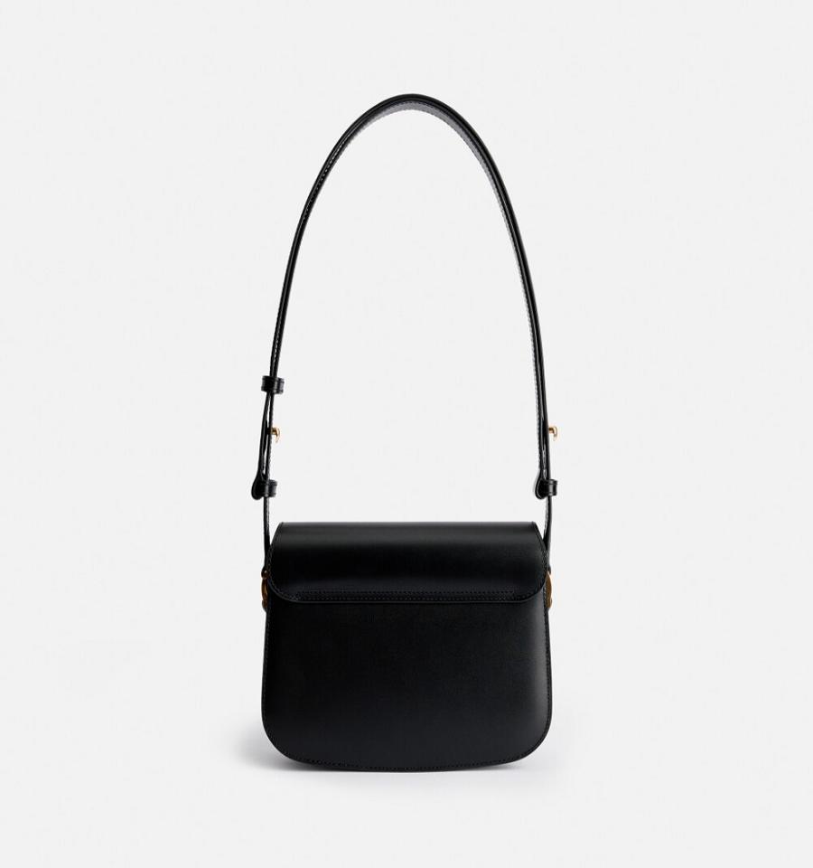 Ami Paris Small Paris Bags Black | ami_US321