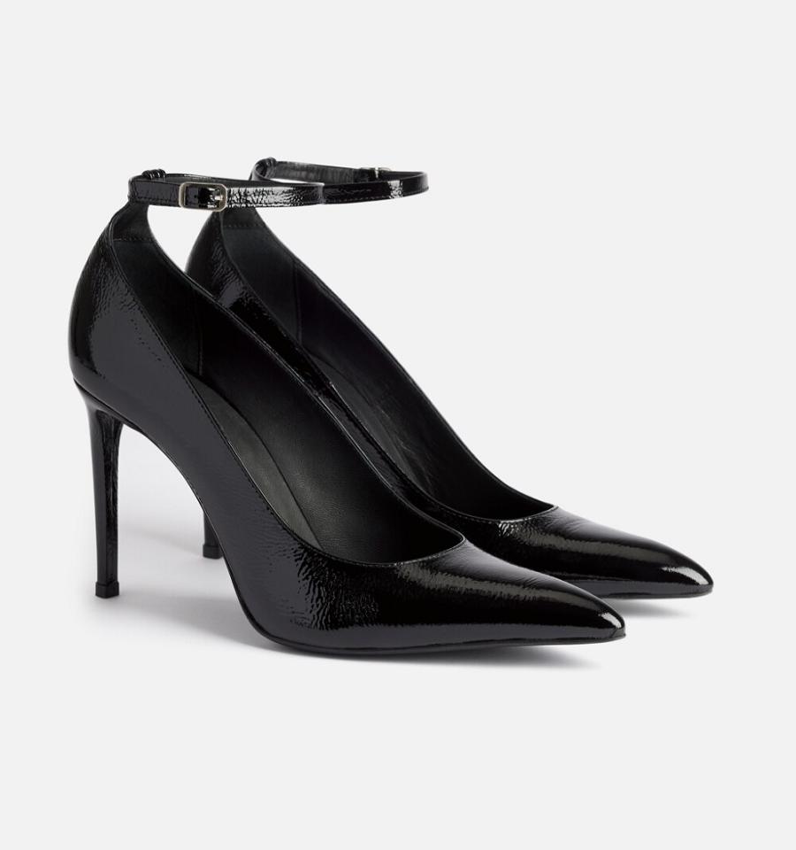 Ami Paris Stilettoes 9 Cm Heel Shoes Black | ami_US347