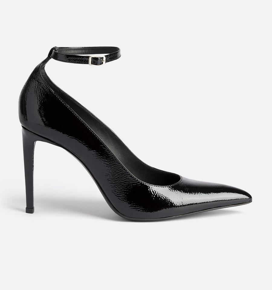 Ami Paris Stilettoes 9 Cm Heel Shoes Black | ami_US347