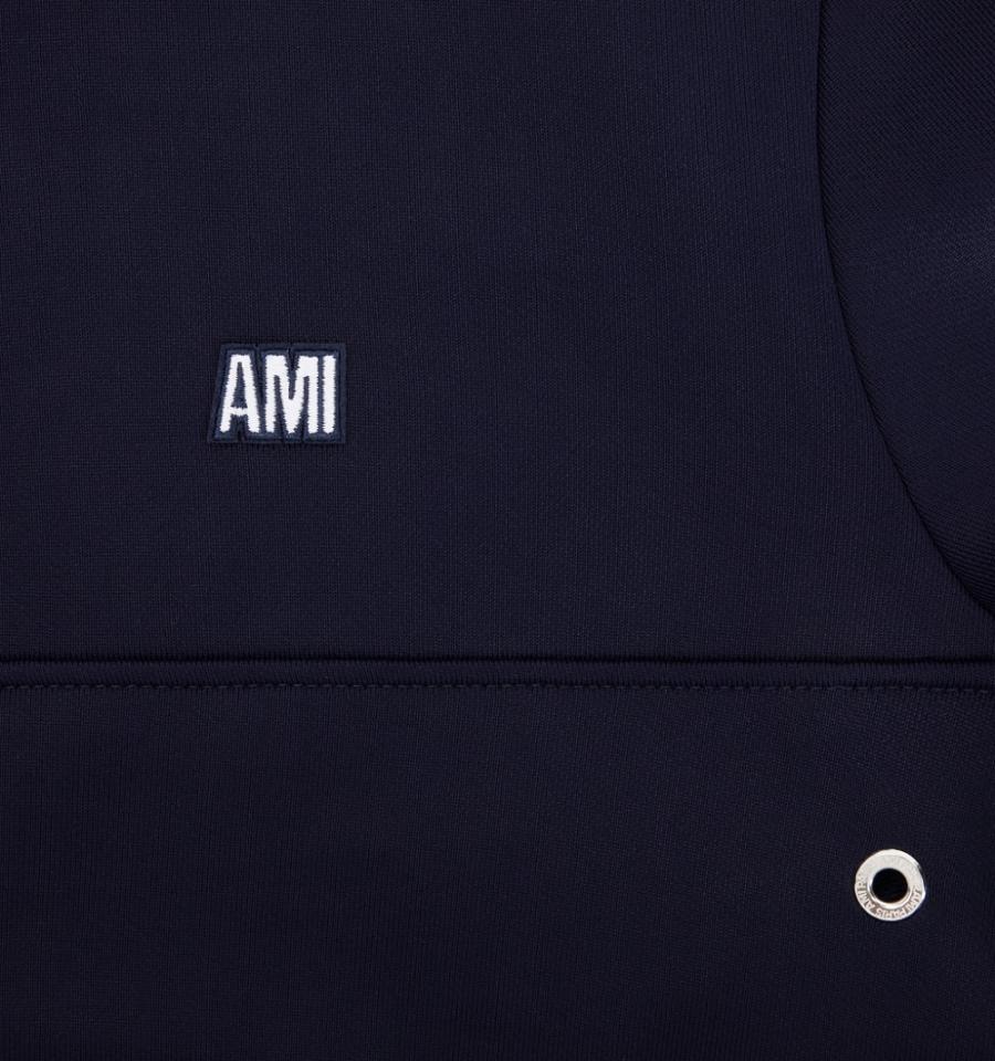 Ami Paris Sweatshirt Fly Sweatshirts Navy | ami_US254