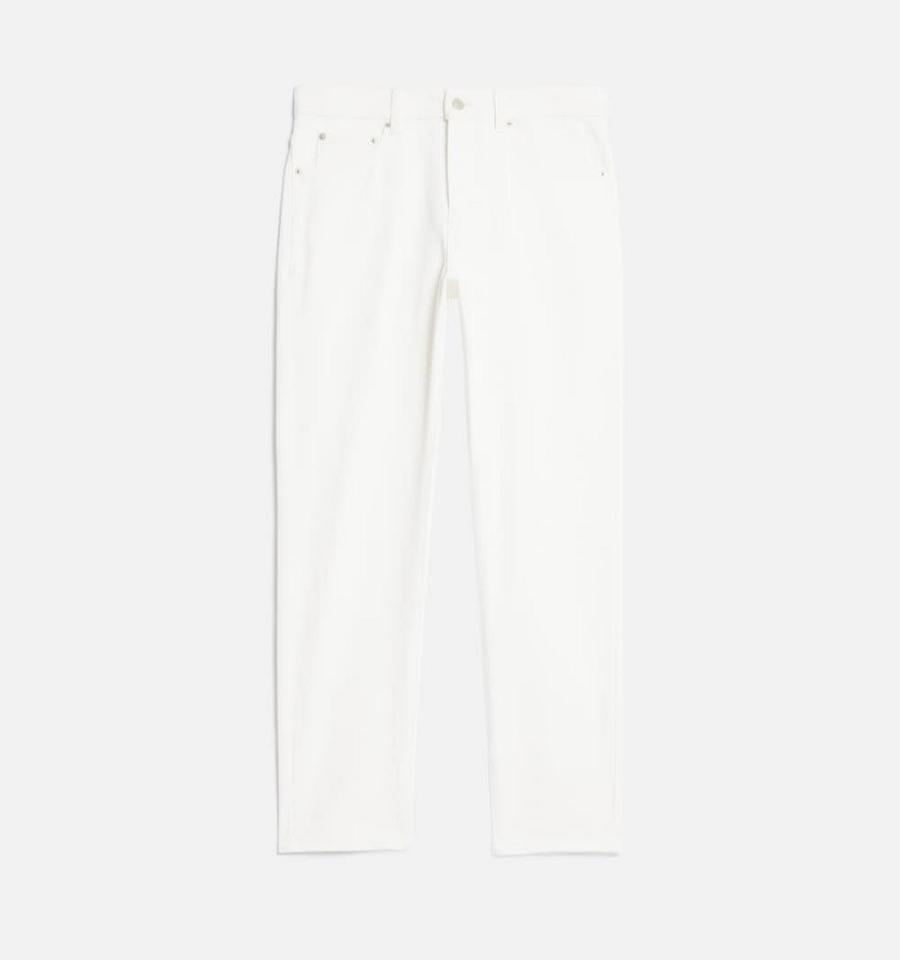 Ami Paris Tapered Fit Denim White | ami_US302