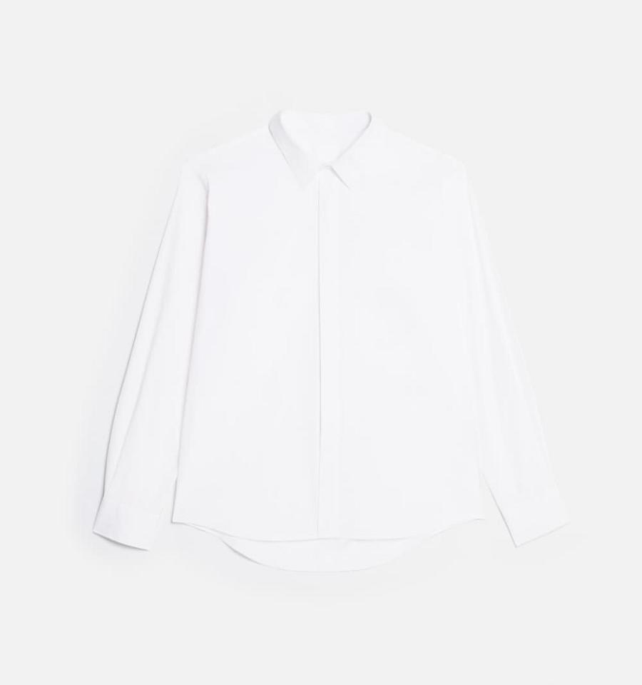 Ami Paris Tonal Ami de Coeur Shirts White | ami_US377