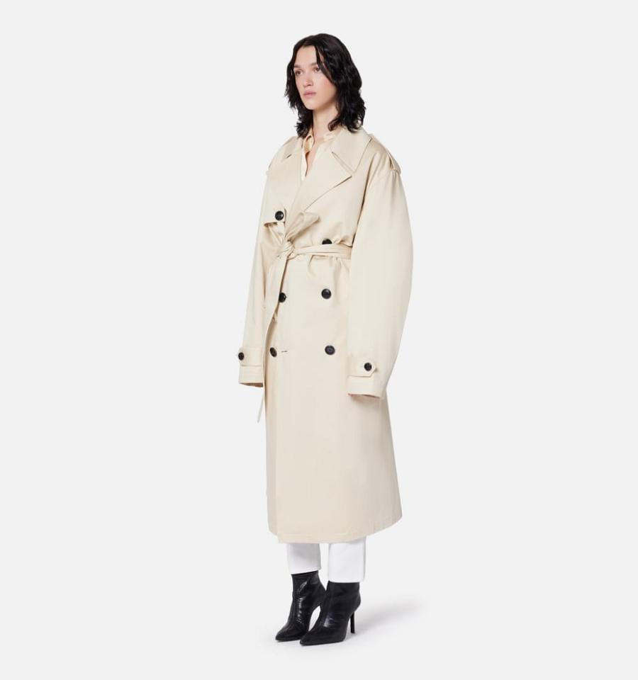 Ami Paris Trench Jackets Khaki | ami_US300