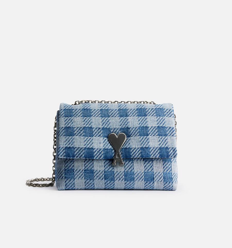 Ami Paris Voulez-Vous Bags Blue | ami_US147