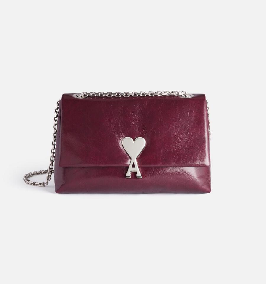 Ami Paris Voulez-Vous Bags Burgundy | ami_US232