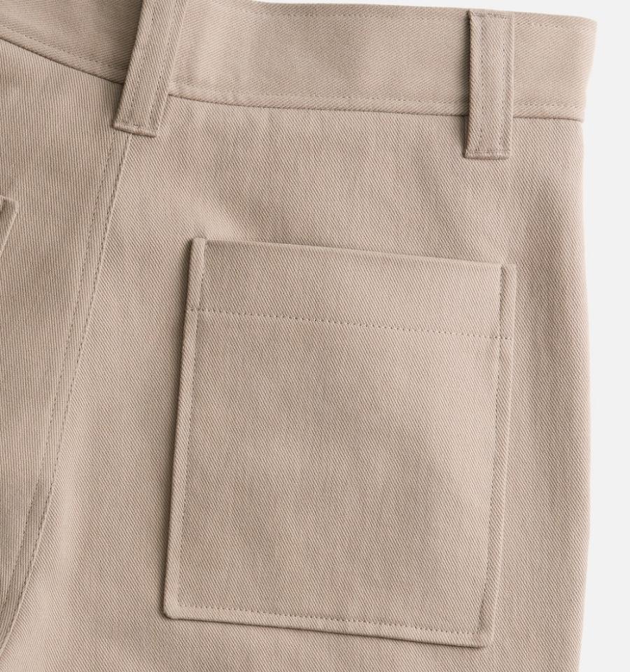 Ami Paris With Elasticated Ankles Cargo Pants Khaki | ami_US492